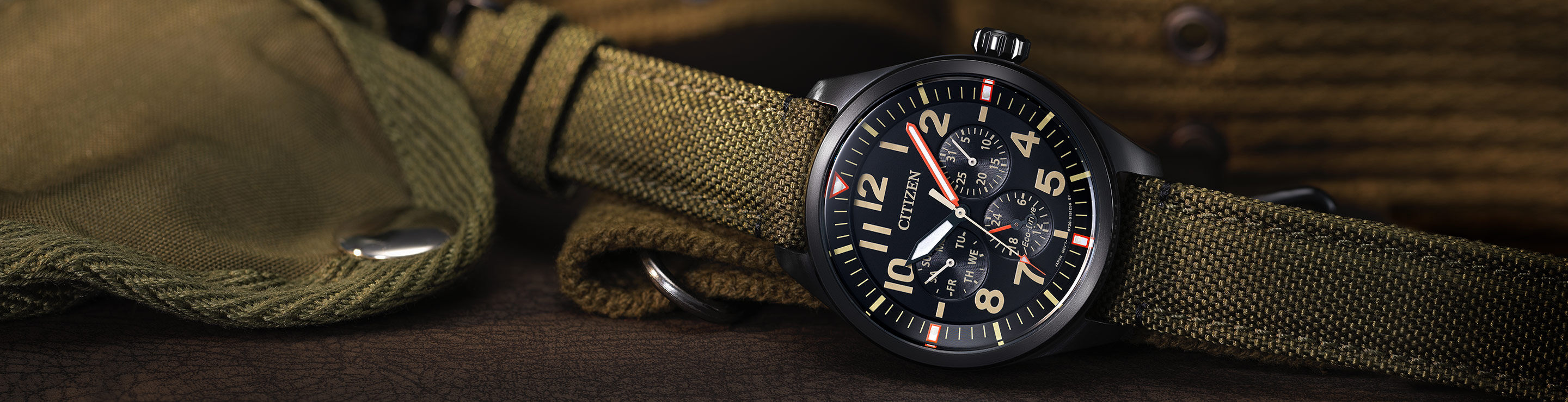 Men's Military Watches - Military Style Watches | CITIZEN